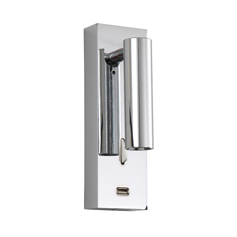 Бра CLT 210W USB CH