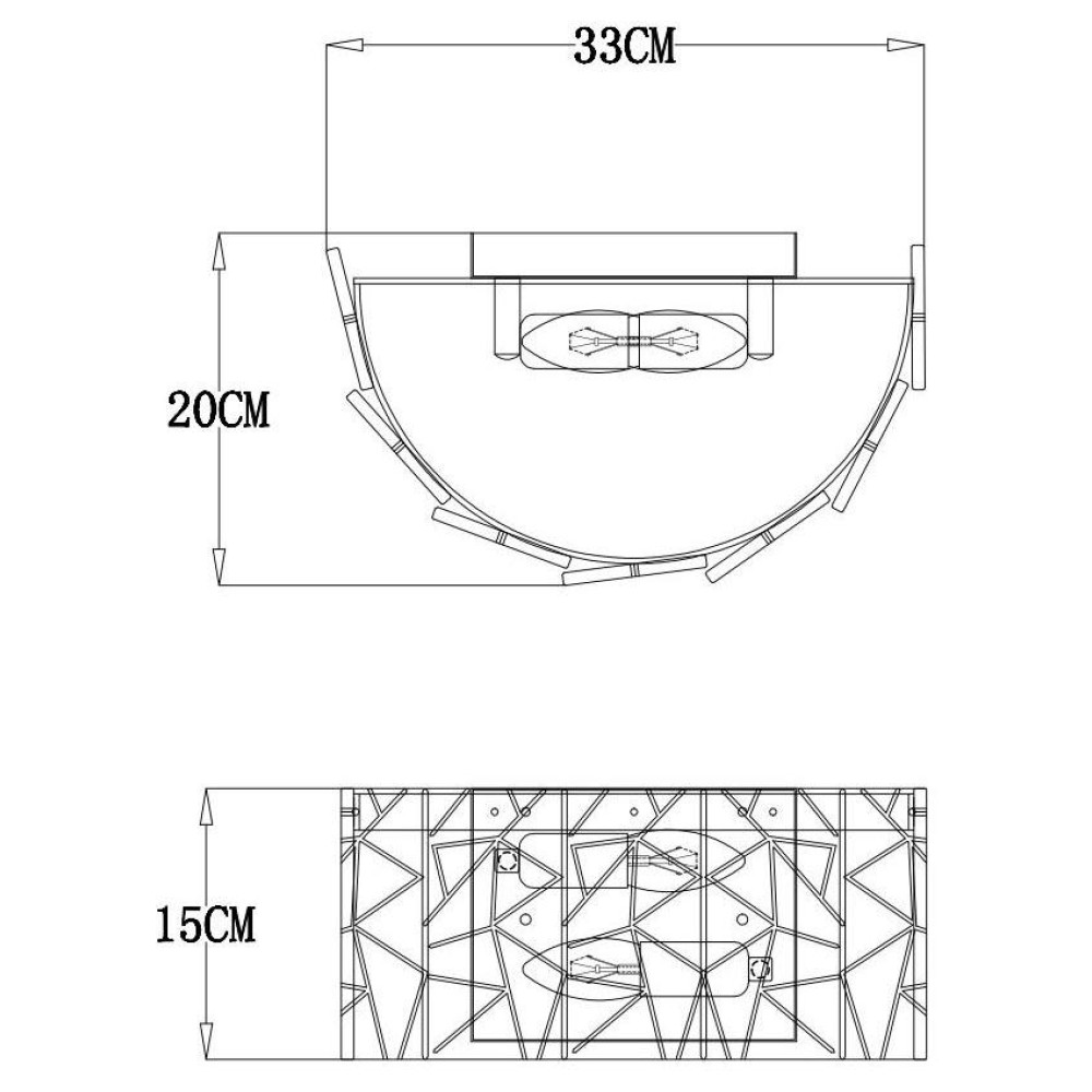 Настенный светильник Galatea A1222AP-2CC