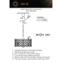 Подвесная люстра Wiola APL.745.03.06