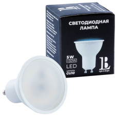 Лампочка светодиодная GU10-5W-MR16-3000K_lb