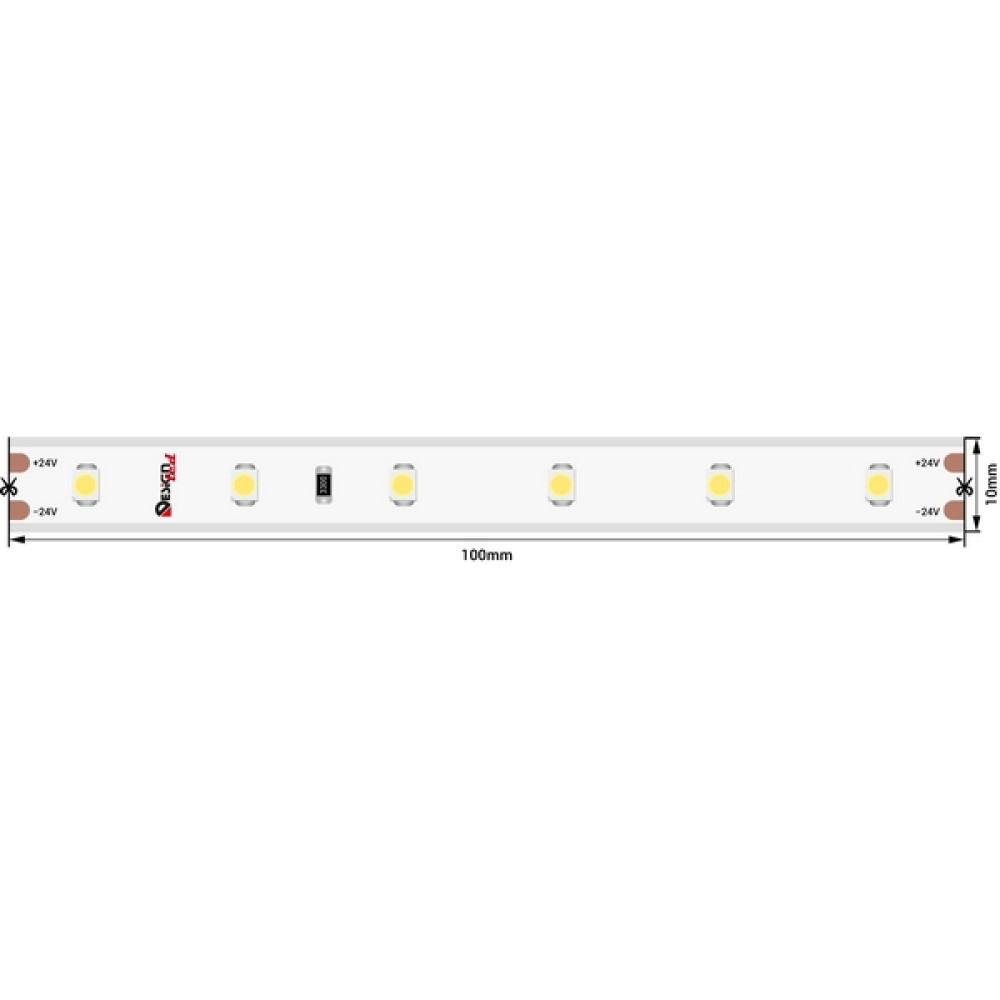 Светодиодная лента LUX DSG360-24-NW-65