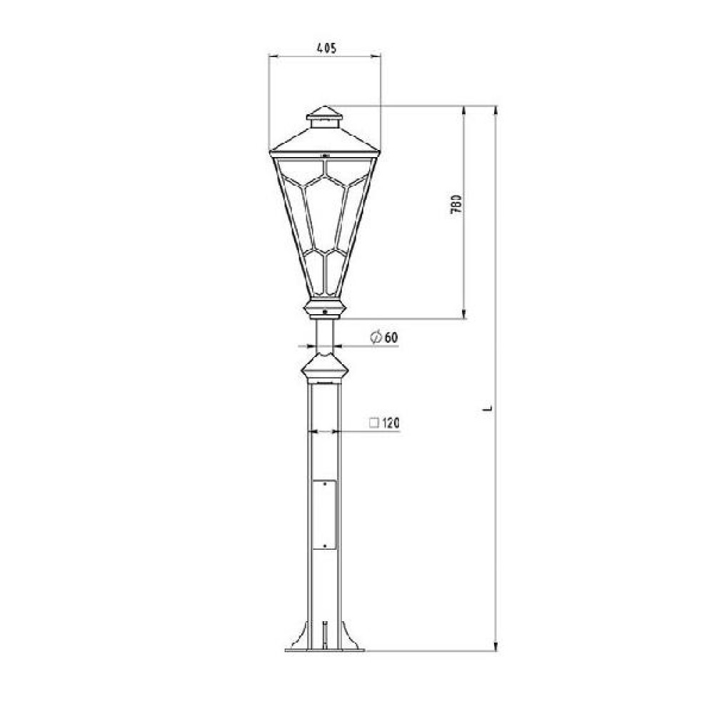 Наземный фонарь Murabelle 550-21/b-50