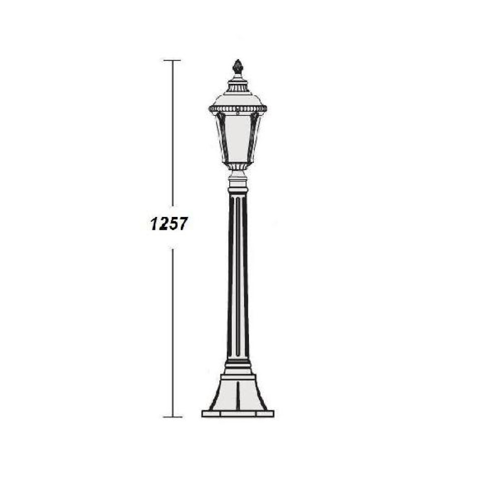Наземный фонарь  79757S Bl