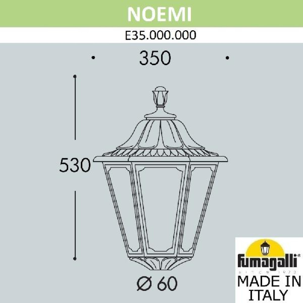 Плафон Noemi E35.000.000.WXH27