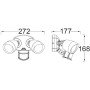 Прожектор уличный TUBE LED W6219A-PiR Bl